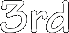 3rd