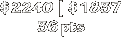 $2240  |  $1837